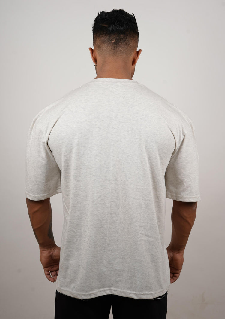 Gymbrothers oversize Tshirt- Grey Melange