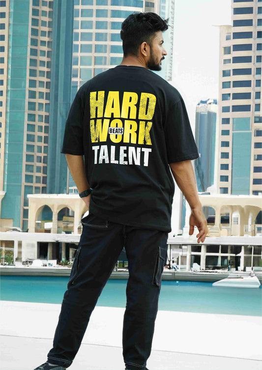 HARDWORK BEATS TALENT Oversize T-shirt