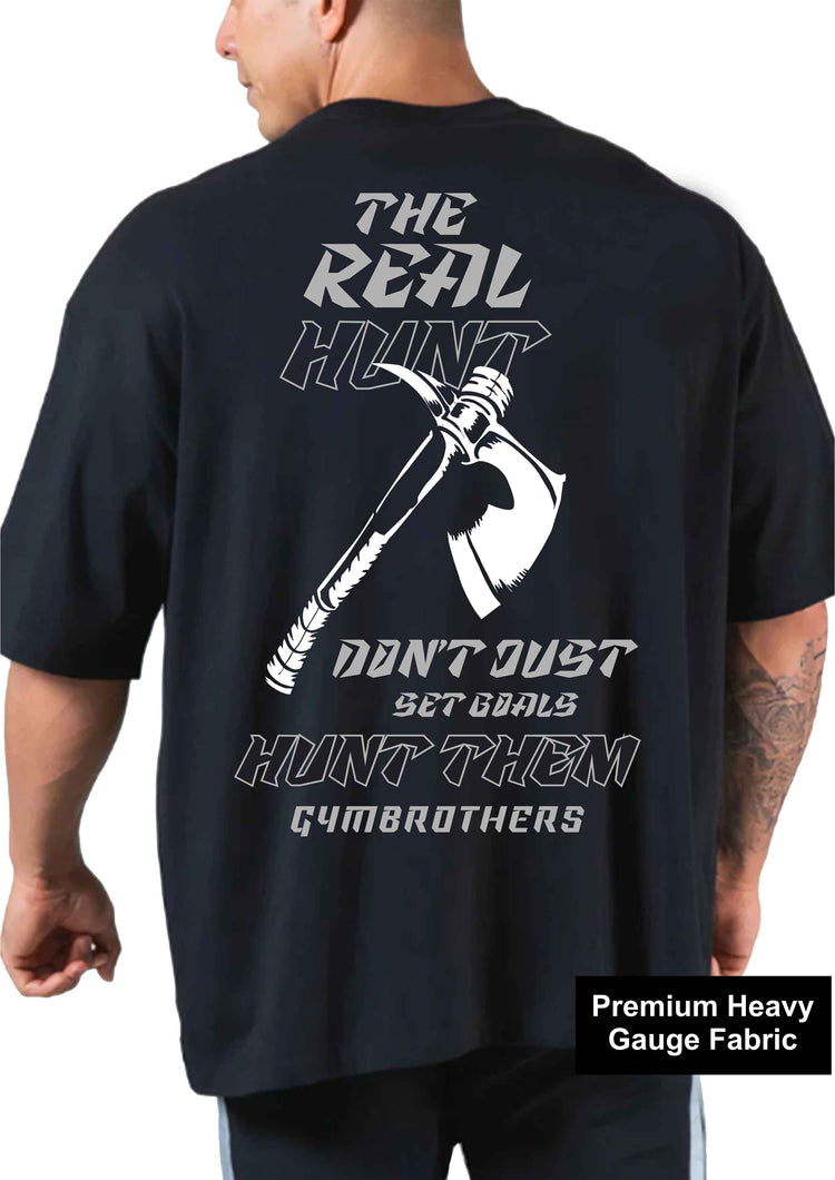THE REAL HUNT Oversize T-shirt