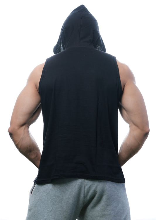 Gymbrothers Sweat Of The Stress gym hoodie for men Black