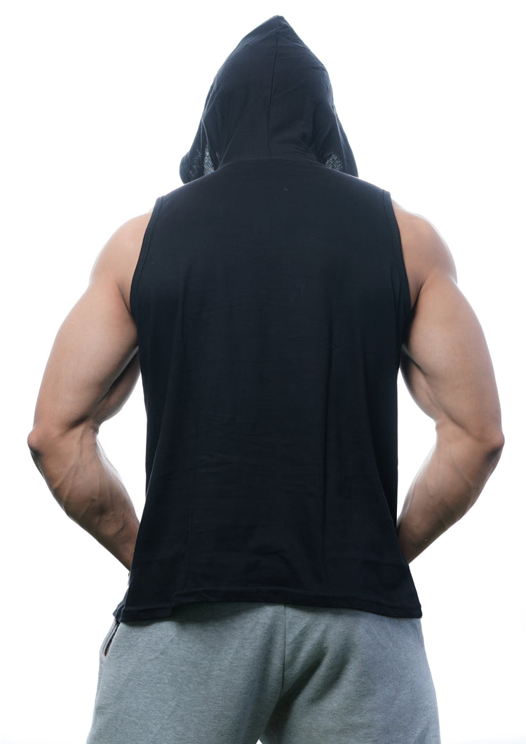 BRAVE AND STRONG Gym Hoodie (Black)