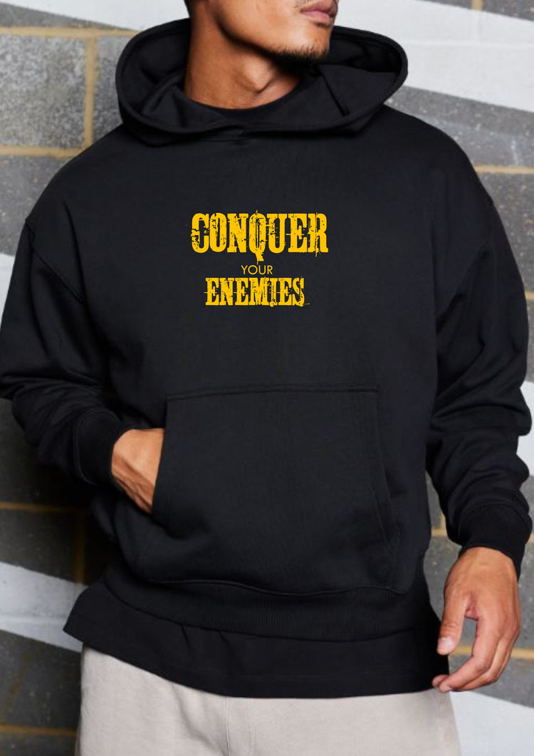 CONQUER YOUR ENEMIES (Winter Hoodie)