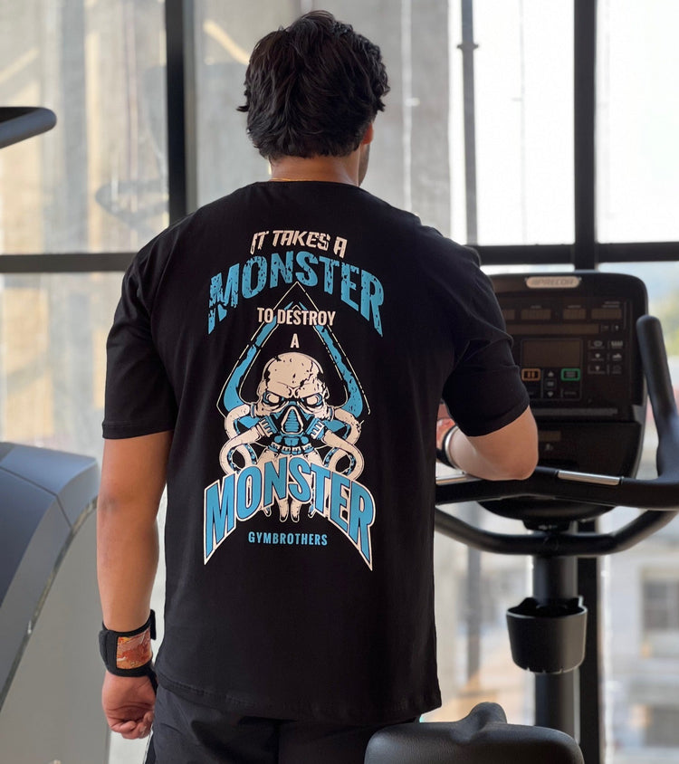 IT TAKES A MONSTER TO DESTROY A MONSTER Oversize T-shirt
