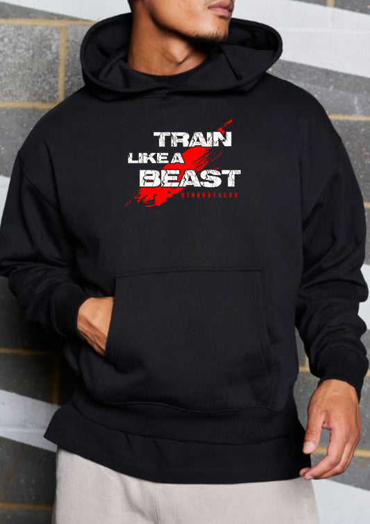 TRAIN LIKE A BEAST (Winter Hoodie)