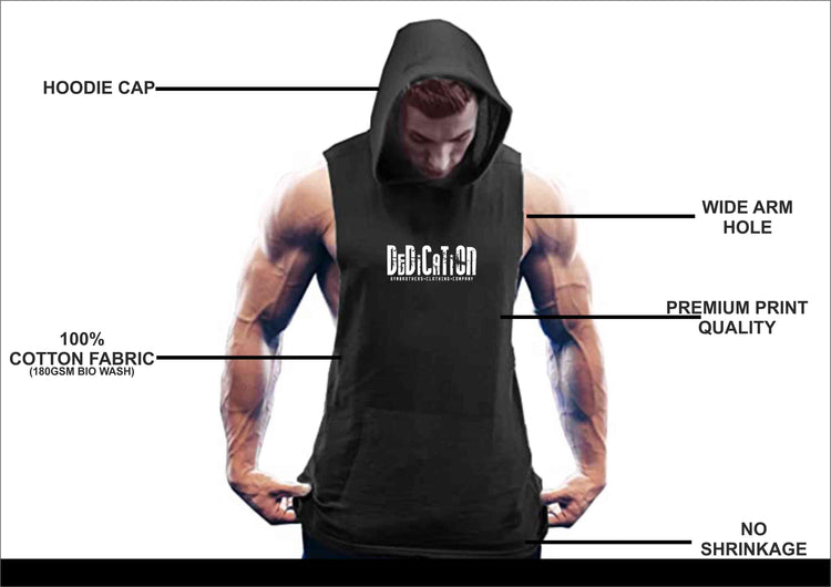 DEDICATION Men's Gym Hoodie