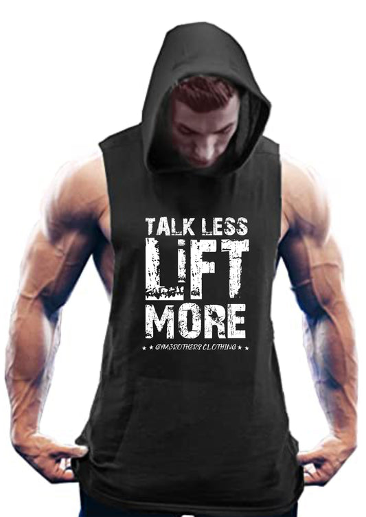Gymbrothers Talk Less Lift More Hoodie