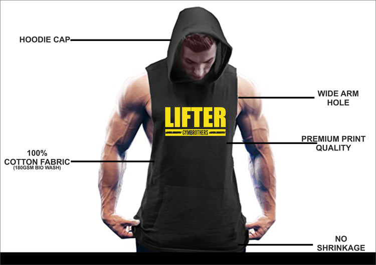 Gymbrothers Lifter gym hoodie