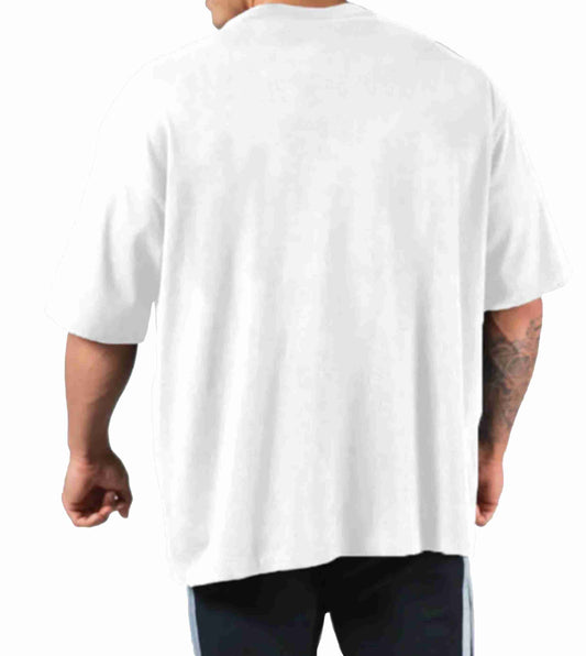 MAKE YOUR DREAMS HAPPEN Oversize T-shirt (WHITE)