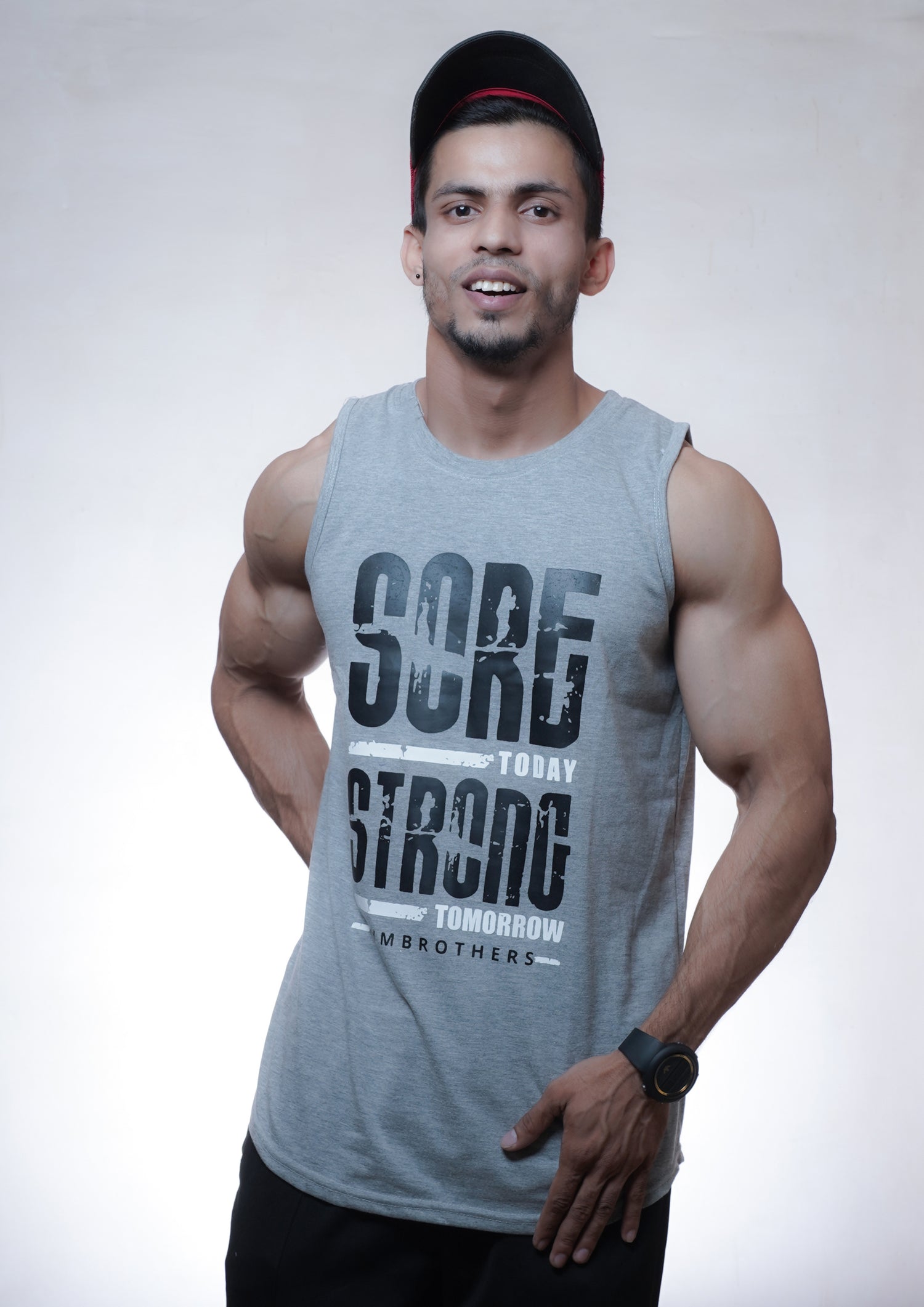 Gymbrothers Sore Today Strong Tomorrow Tank Top for Men