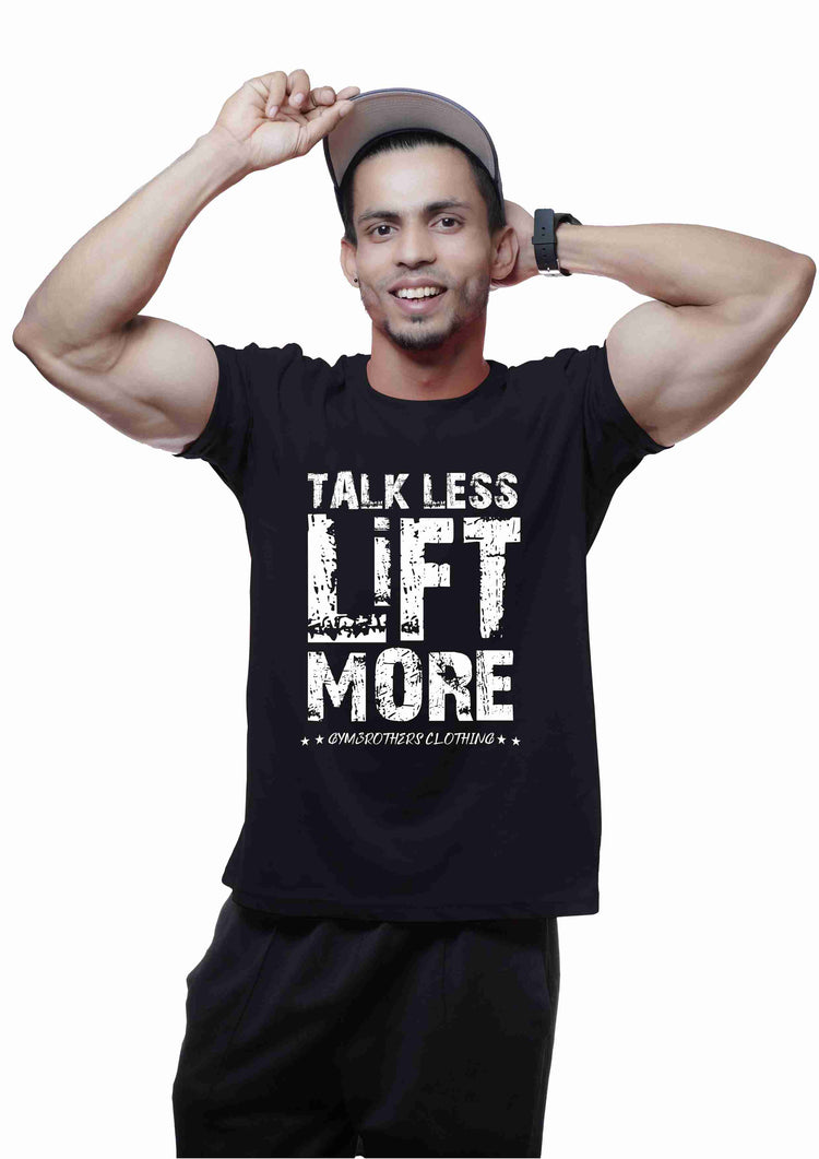 LIFT MORE Half Sleeves T-shirt