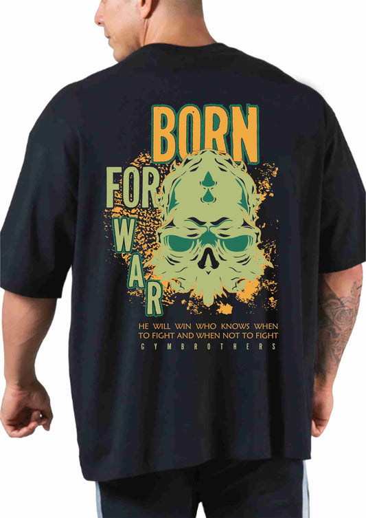 BORN FOR WAR  Oversize T-shirt