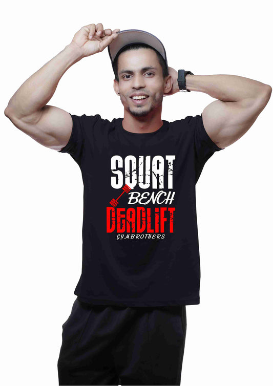 SQUAT BENCH DEADLIFT T-SHIRT