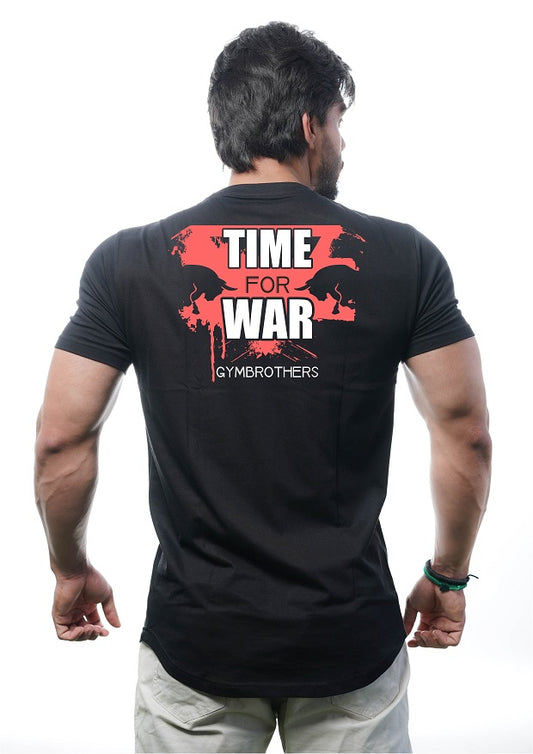 TIME FOR WAR Half Sleeve T-Shirt